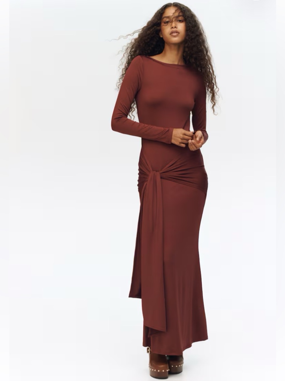 Toffee Goddess Jersey Dress - Shortsale, NWT, size M